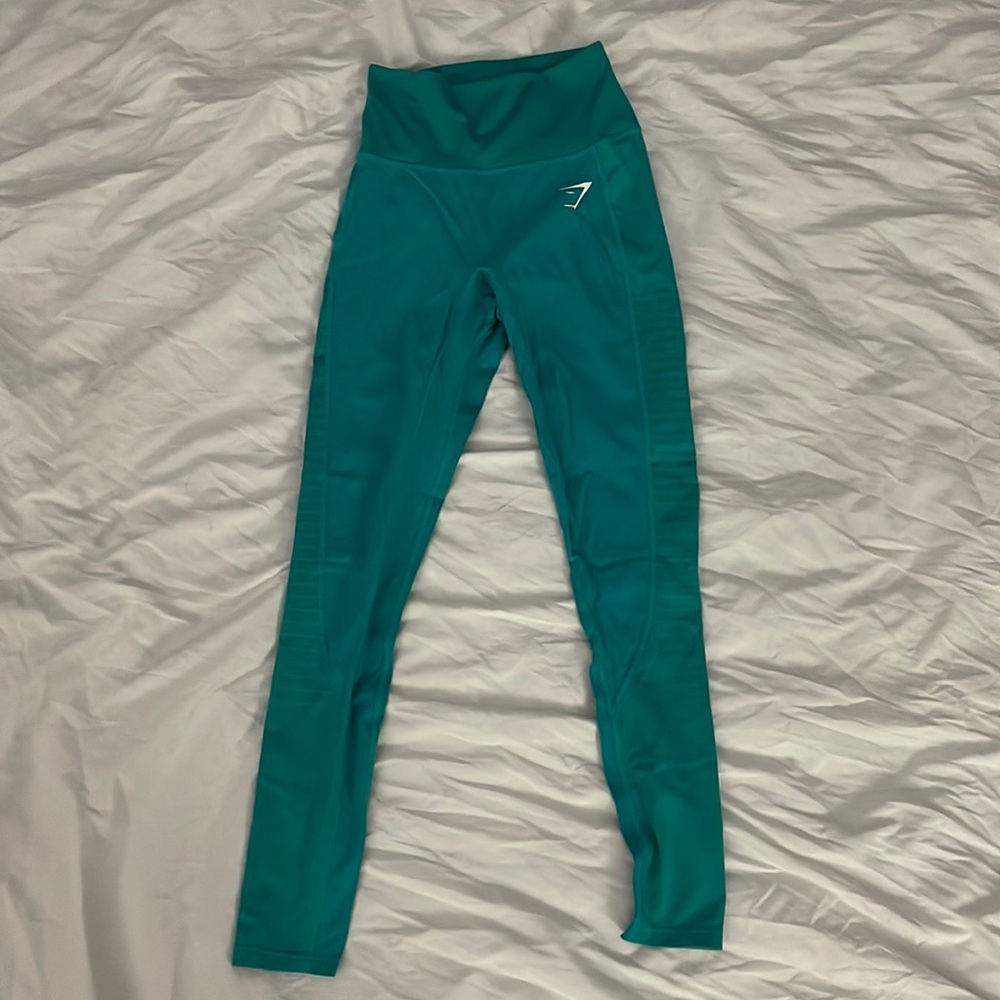 Teal gymshark leggings